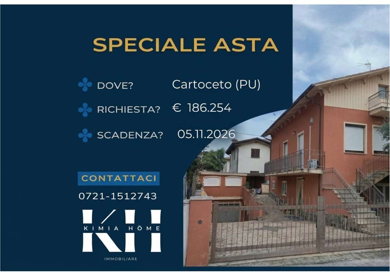 casa indipendente in vendita a Cartoceto in zona Lucrezia
