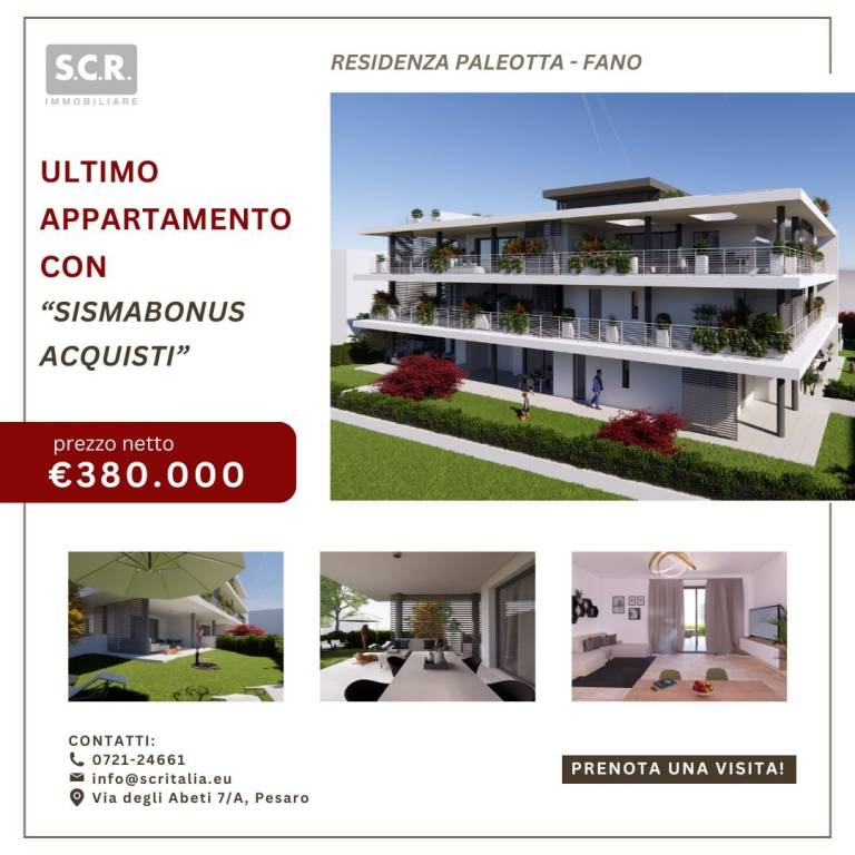 appartamento in vendita a Fano