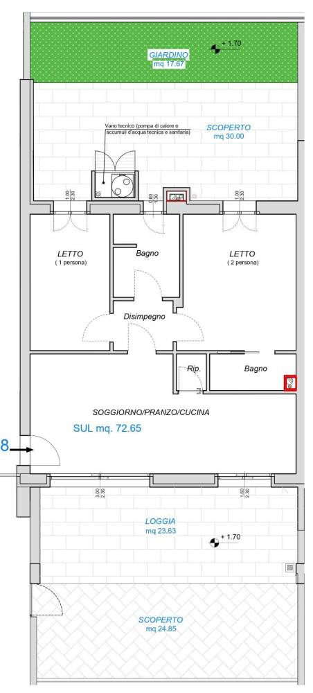 appartamento in vendita a Fano