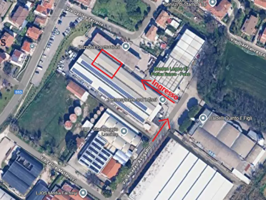 locale di sgombero in vendita a Fano in zona Rosciano