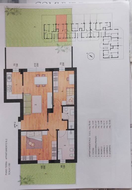 appartamento in vendita a Fano in zona Roncosambaccio