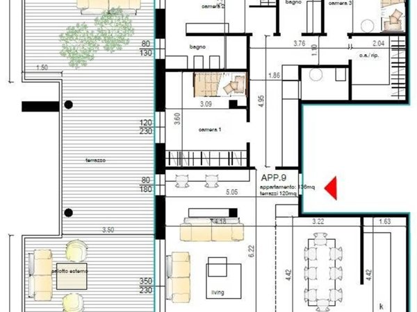 appartamento in vendita a Fano