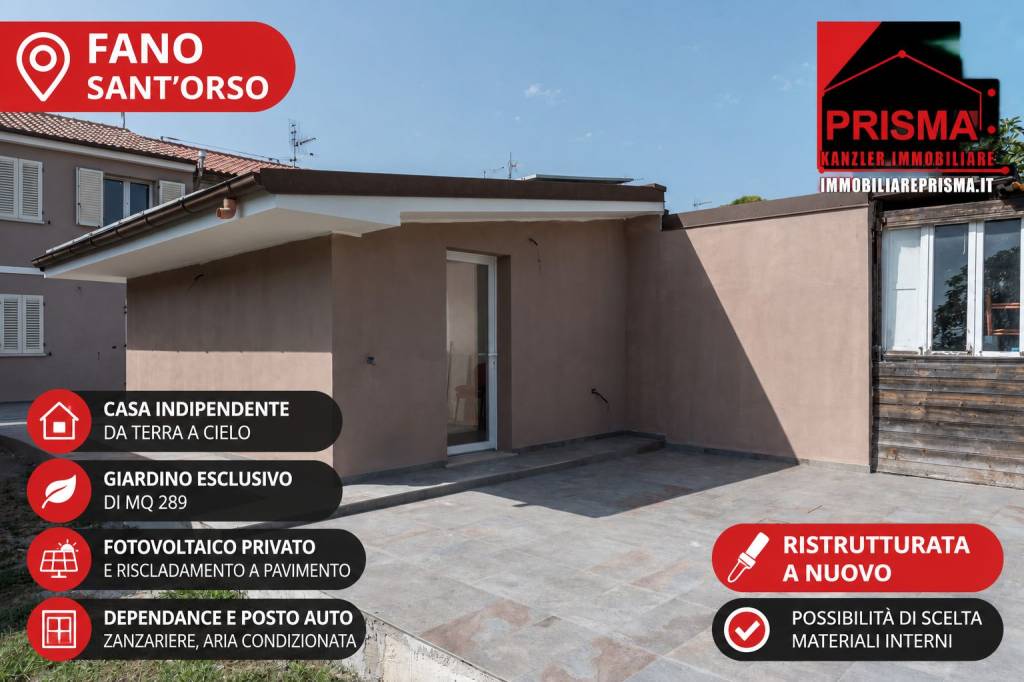 casa indipendente in vendita a Fano