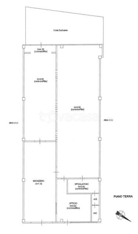 locale commerciale in vendita a Fano in zona Cuccurano