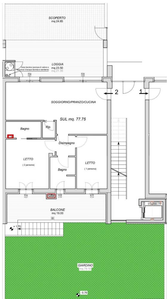 appartamento in vendita a Fano