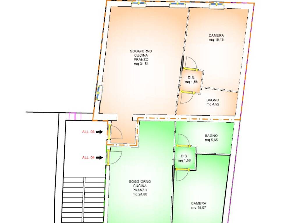 appartamento in vendita a Fano