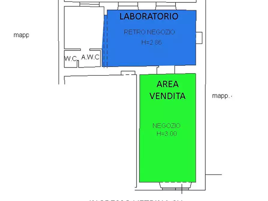 locale commerciale in vendita a Fano