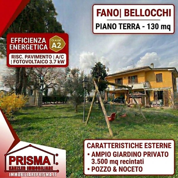 appartamento in vendita a Fano in zona Bellocchi