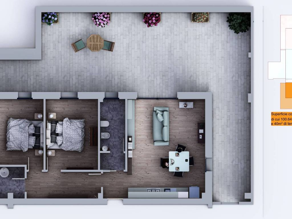 appartamento in vendita a Fano in zona Roncosambaccio