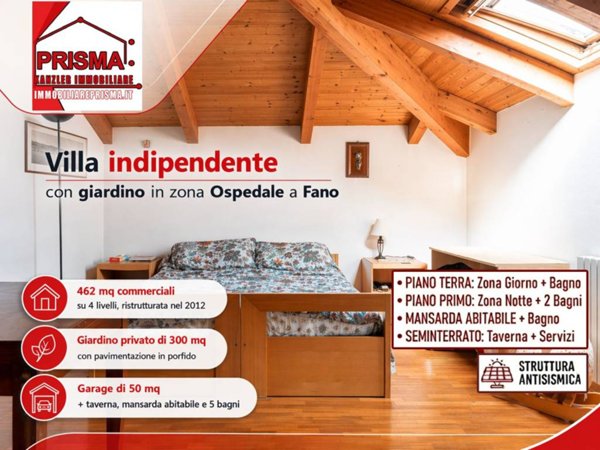 casa indipendente in vendita a Fano
