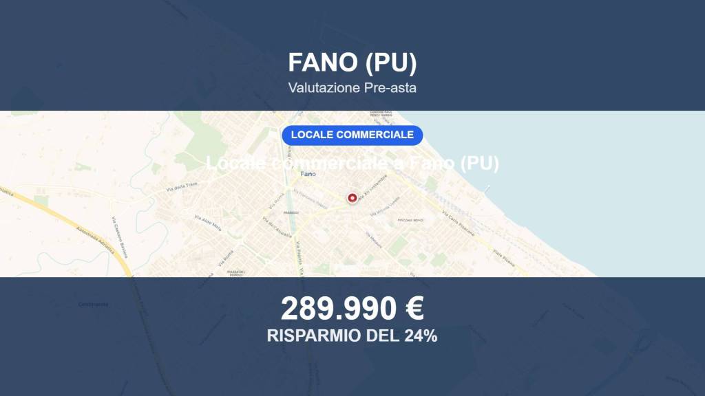 negozio in vendita a Fano