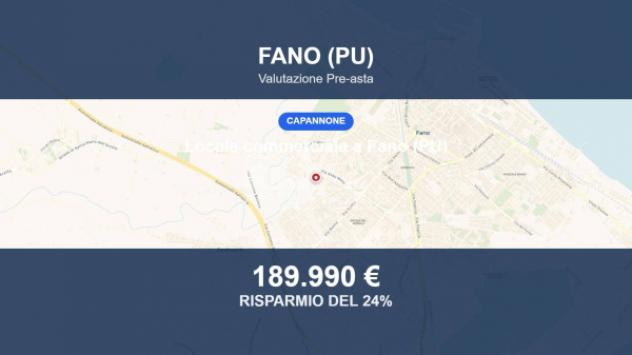 locale commerciale in vendita a Fano