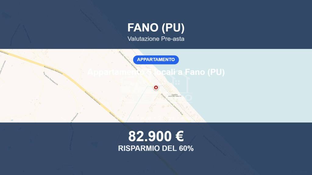 appartamento in vendita a Fano in zona Torrette