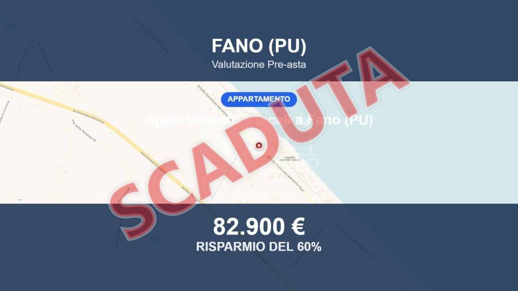 appartamento in vendita a Fano in zona Torrette