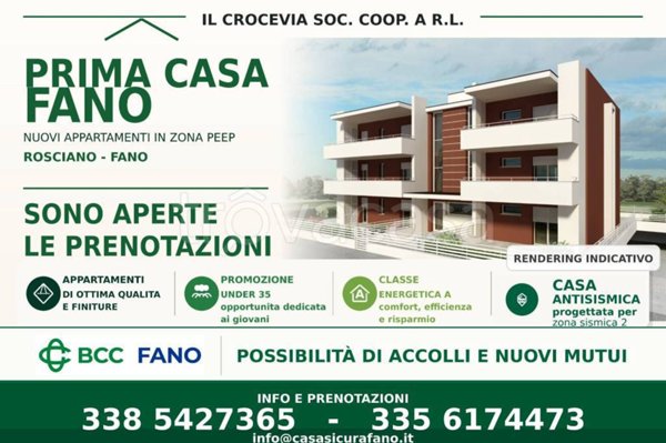 appartamento in vendita a Fano in zona Rosciano