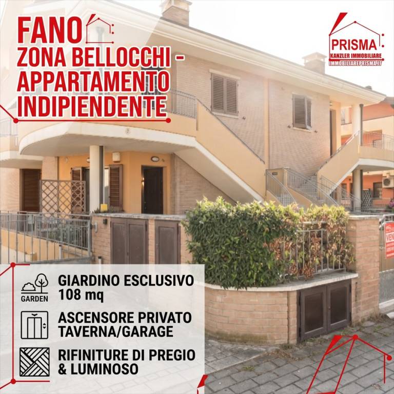 appartamento in vendita a Fano in zona Bellocchi