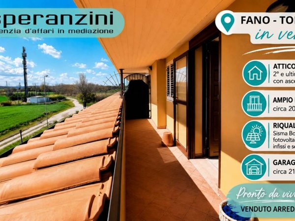 appartamento in vendita a Fano in zona Torrette