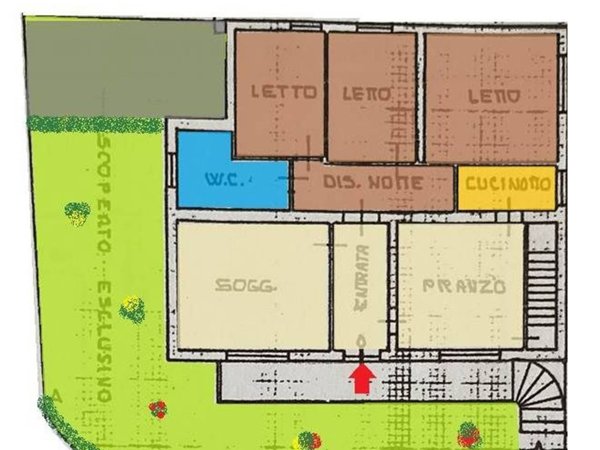 appartamento in vendita a Fano in zona Centinarola