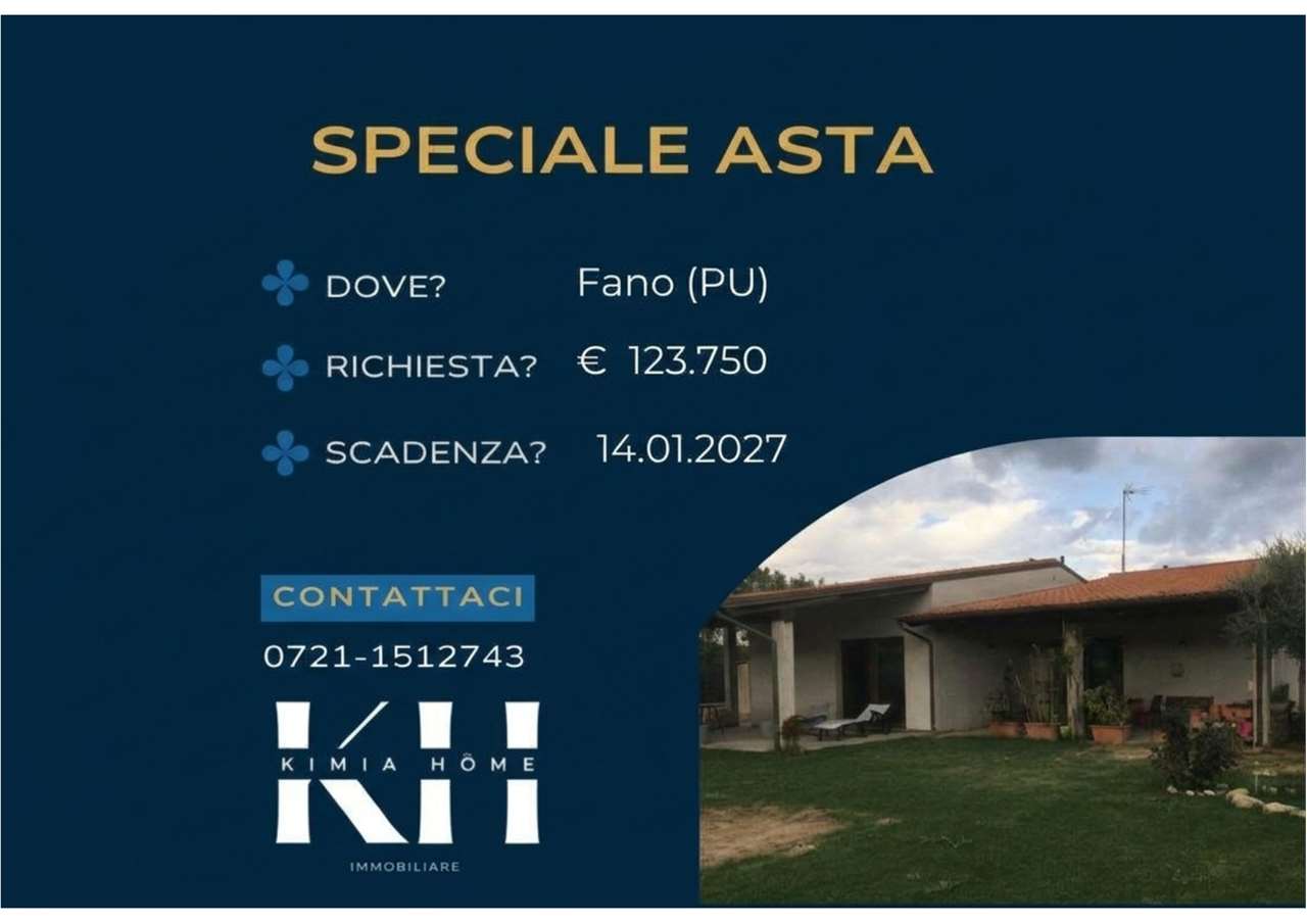 casa indipendente in vendita a Fano