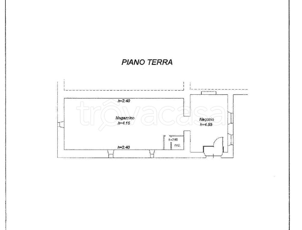 locale commerciale in vendita a Fossombrone