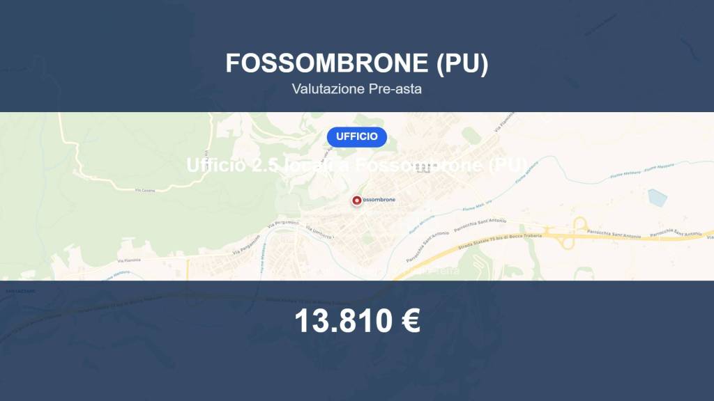 appartamento in vendita a Fossombrone
