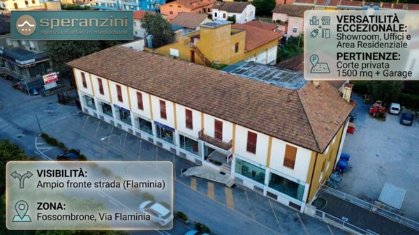 locale commerciale in vendita a Fossombrone