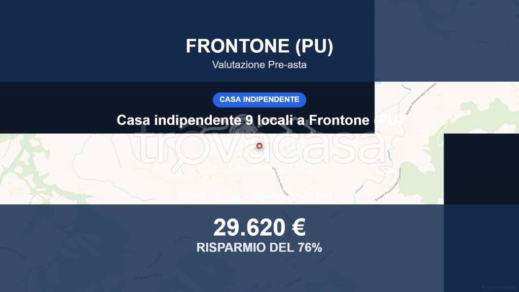 casa indipendente in vendita a Frontone