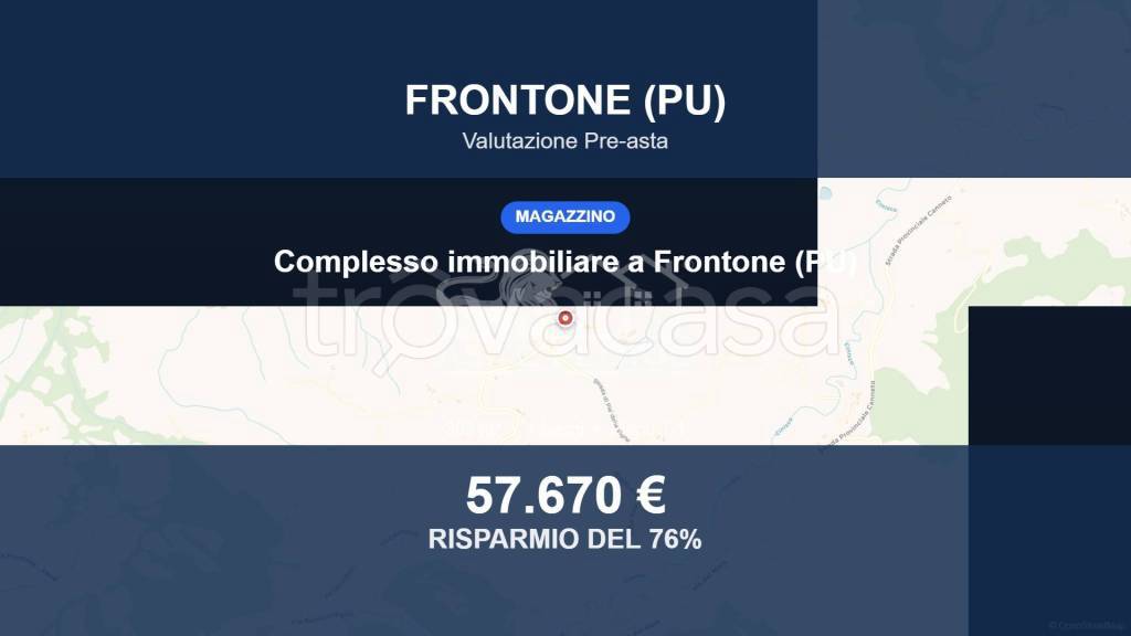 locale commerciale in vendita a Frontone