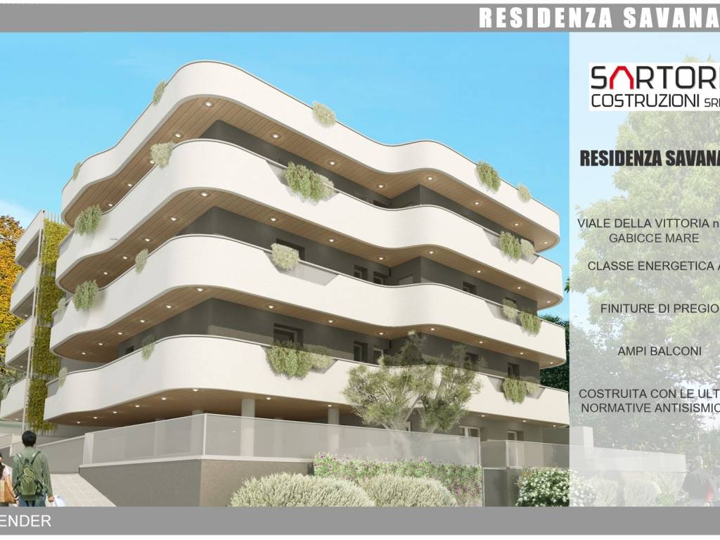appartamento in vendita a Gabicce Mare