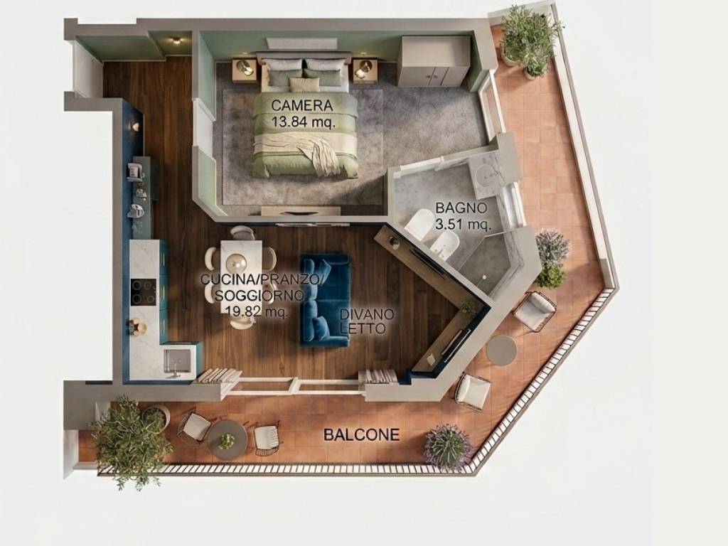 appartamento in vendita a Gabicce Mare