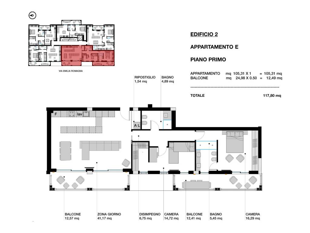 appartamento in vendita a Gabicce Mare