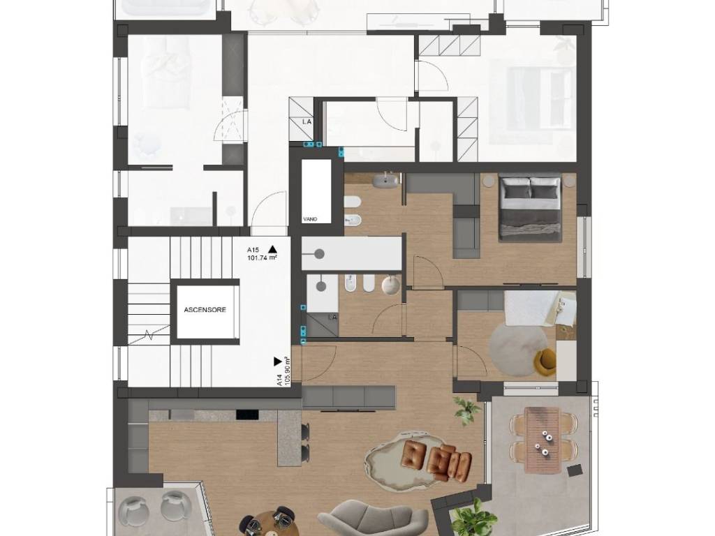 appartamento in vendita a Gabicce Mare