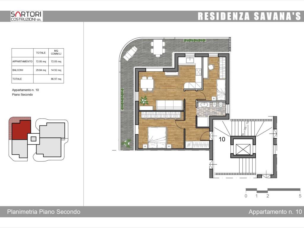 appartamento in vendita a Gabicce Mare