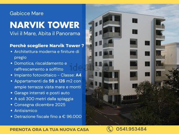 appartamento in vendita a Gabicce Mare