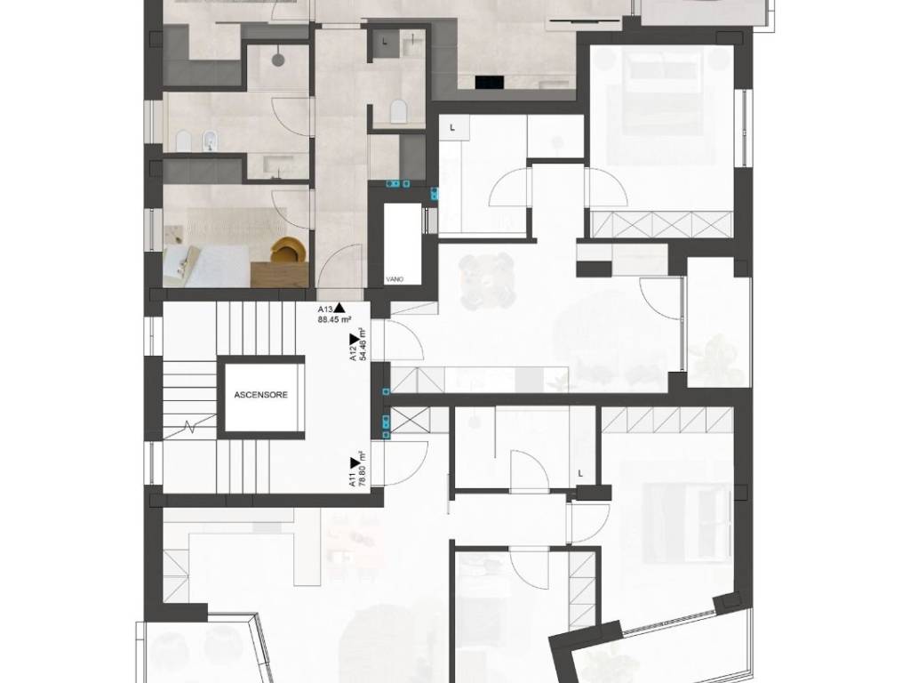 appartamento in vendita a Gabicce Mare