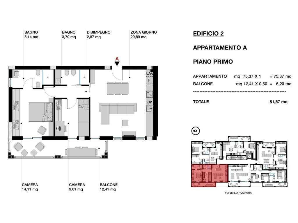 appartamento in vendita a Gabicce Mare