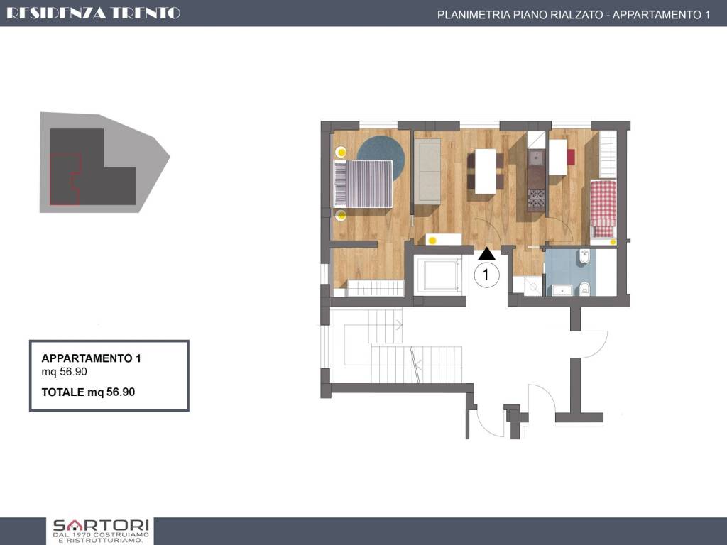 appartamento in vendita a Gabicce Mare