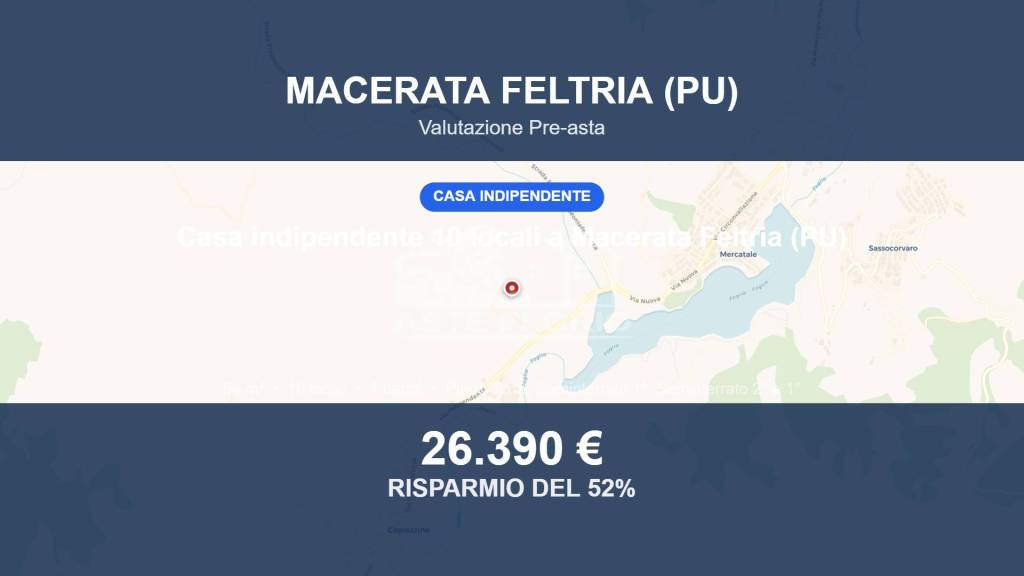 casa indipendente in vendita a Macerata Feltria