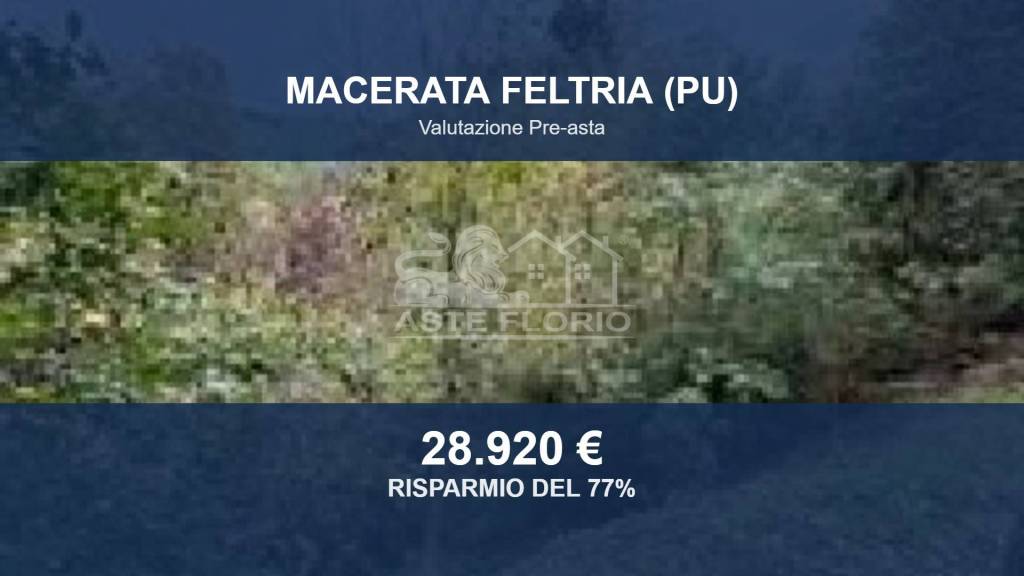 terreno agricolo in vendita a Macerata Feltria in zona Apsa