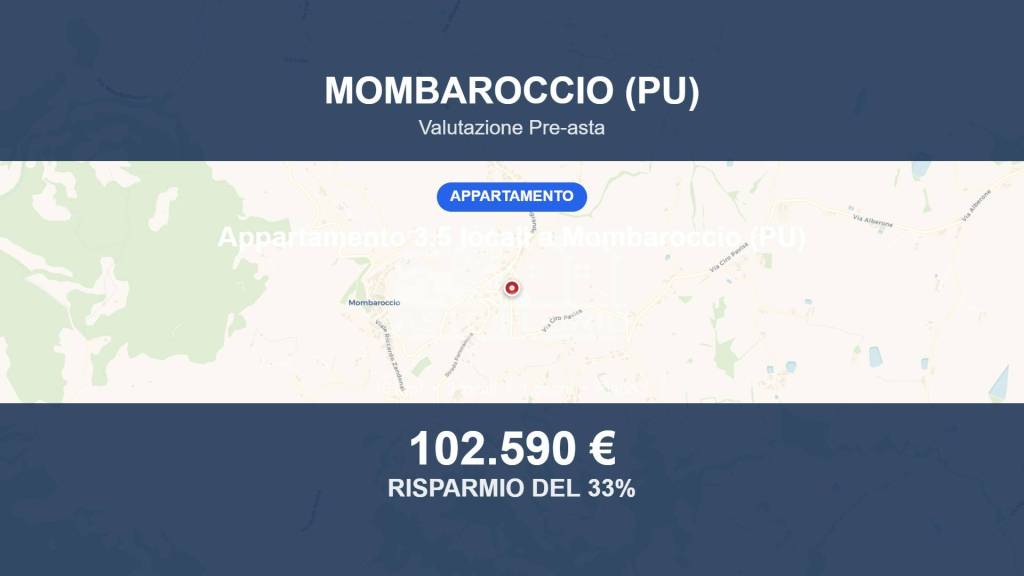 appartamento in vendita a Mombaroccio in zona Villagrande