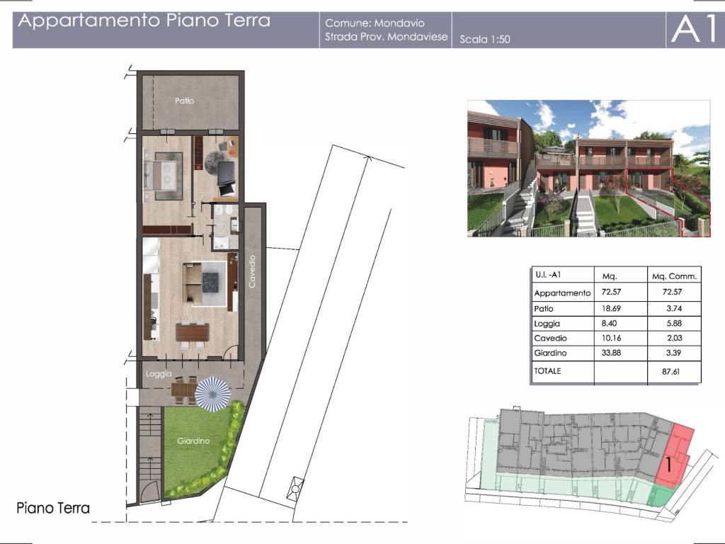 appartamento in vendita a Mondavio