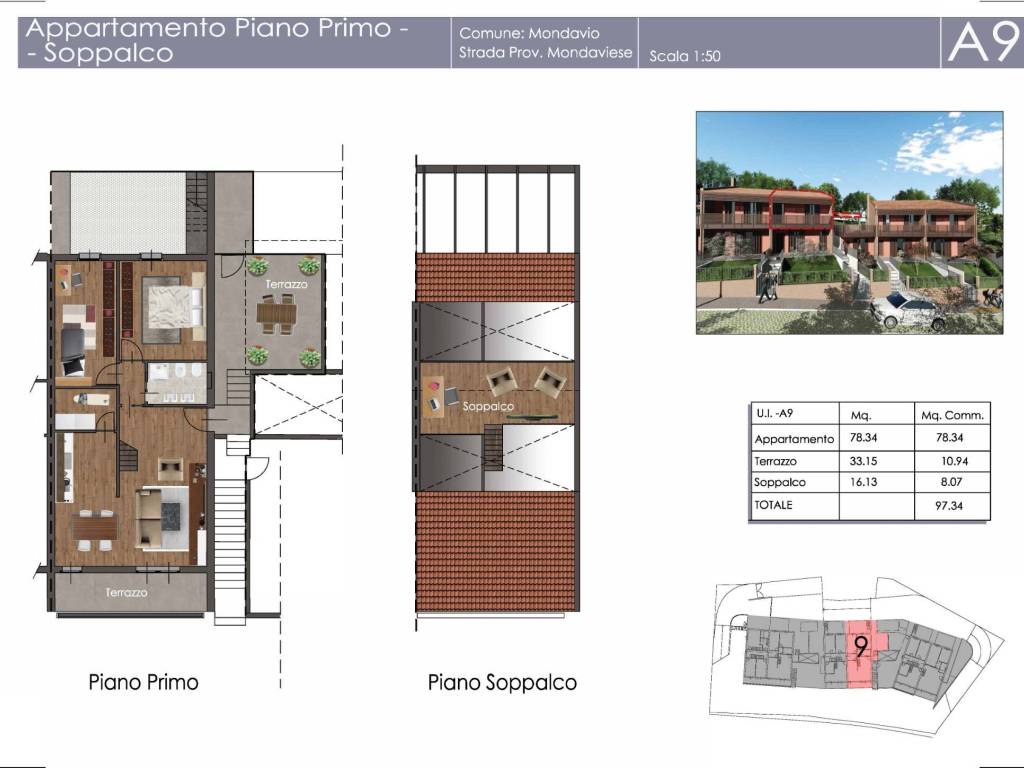 appartamento in vendita a Mondavio