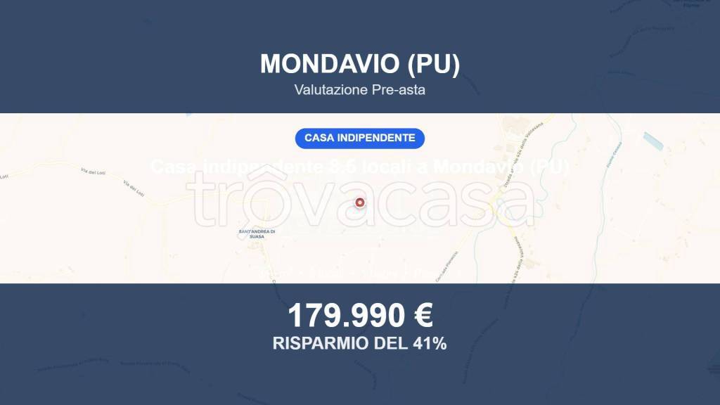 casa indipendente in vendita a Mondavio in zona Sant'Andrea di Suasa