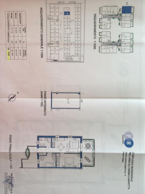 appartamento in vendita a Mondolfo in zona Marotta