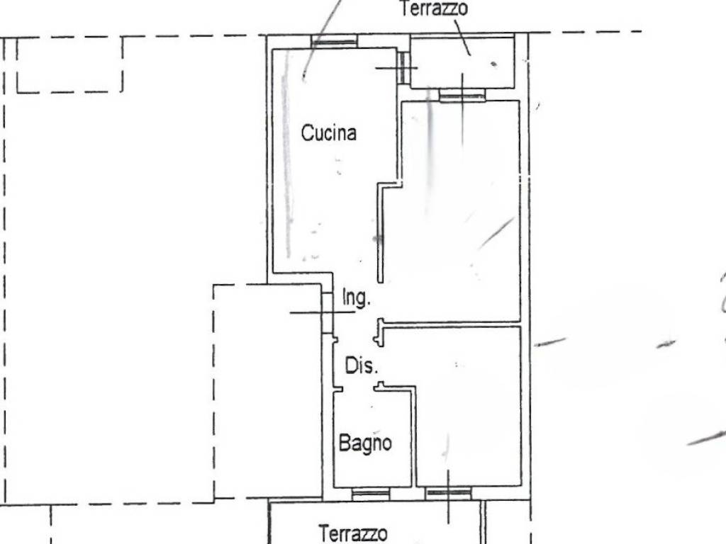 appartamento in vendita a Mondolfo in zona Marotta
