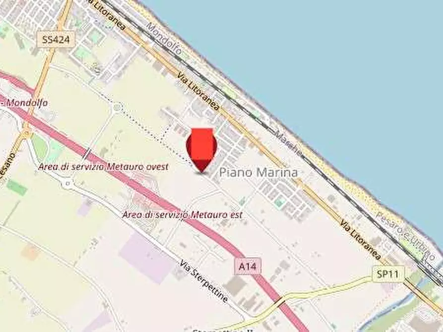 terreno edificabile in vendita a Mondolfo