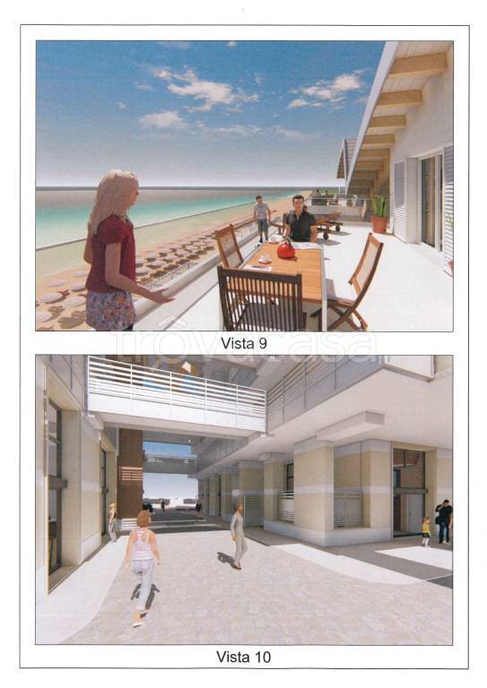 appartamento in vendita a Mondolfo in zona Marotta