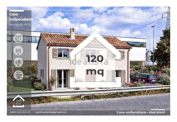 casa indipendente in vendita a Mondolfo