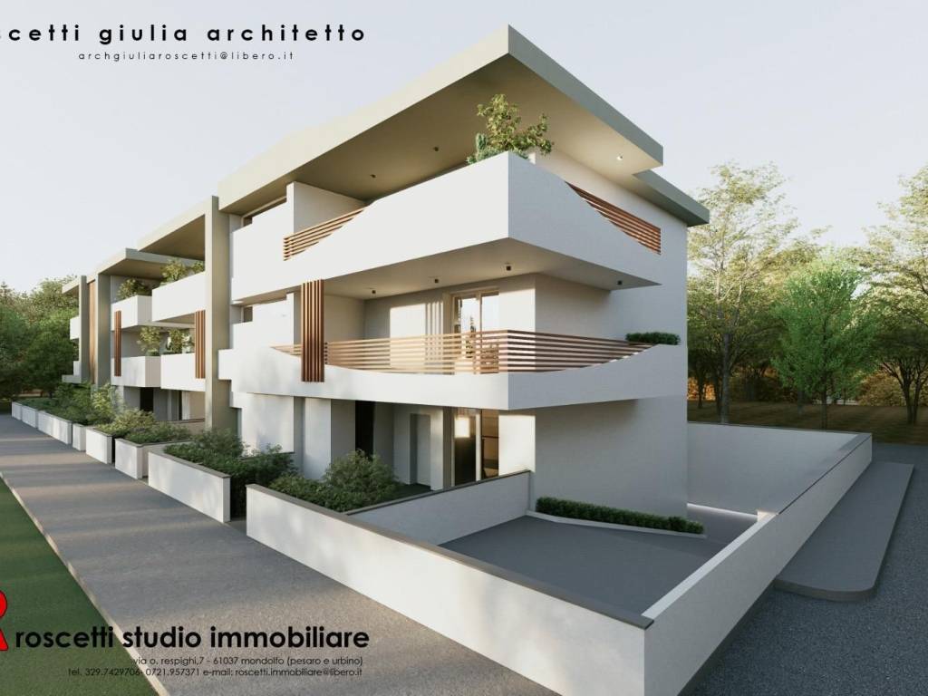 appartamento in vendita a Mondolfo in zona Marotta
