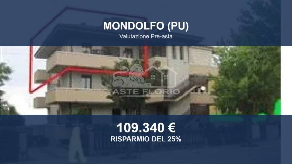 appartamento in vendita a Mondolfo in zona Marotta
